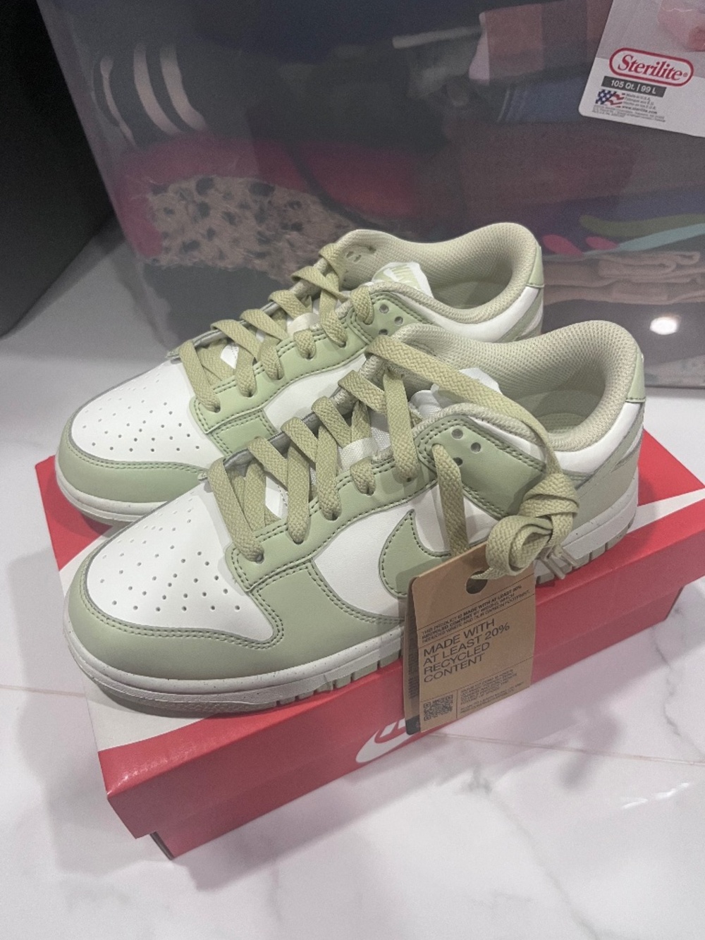 Nike Women’s Dunk Low Next Nature Olive Aura